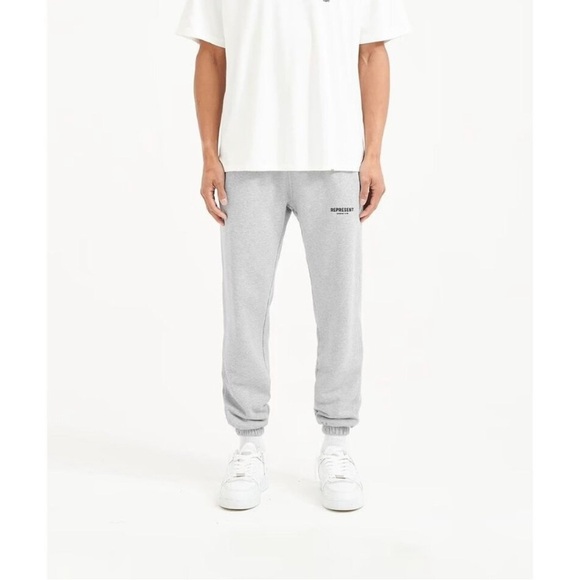 Represent Owners Club Gray Joggers Medium Streetwear Athleisure Lounge Travel - Picture 1 of 12